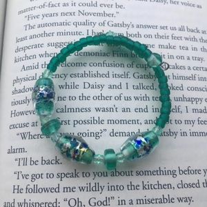 208: Green Wire Bracelet
